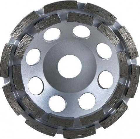 Алмазная чашка D.BOR двухрядная (бетон) 125х22.2 Super Standart [D-SS-DW-05-0125-022]