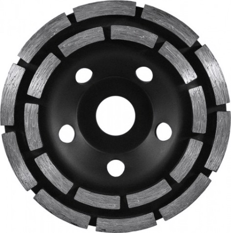 Алмазная чашка D.BOR двухрядная (бетон) 180х22.2 ECO Line DW-5 [D-E-DW-05-0180-022]