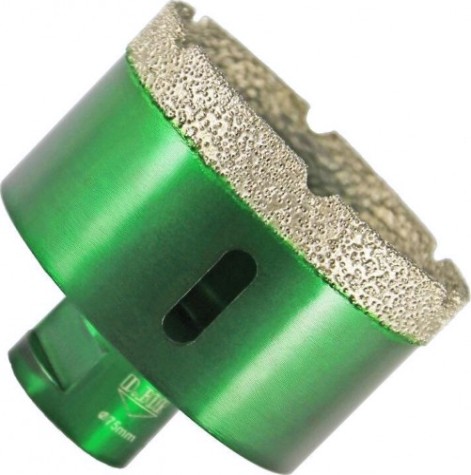 Алмазная коронка для сухого сверления D.BOR KERAMOGRANIT-DRY 75х60 мм М14 [D-KG-D-075-014]