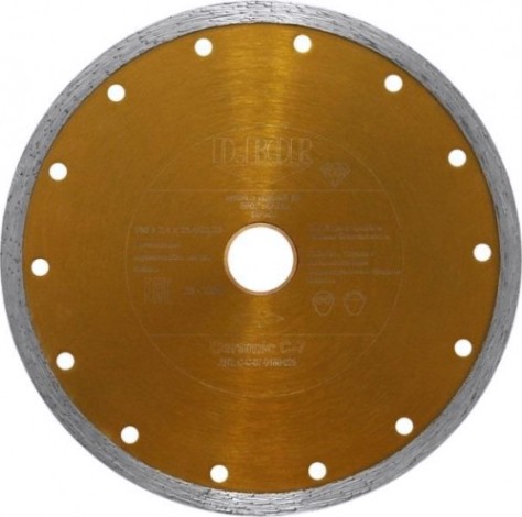 Алмазный диск для резки керамики D.BOR Ceramic C-7 250х25.4 мм 250x2,6x30/25,4 [D-C-C-07-0250-030]