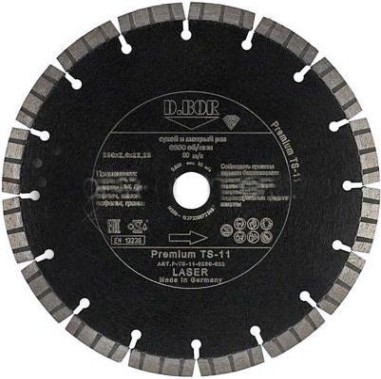 Алмазный диск универсальный D.BOR Premium TS-11 350х25.4 мм