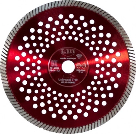 Алмазный диск универсальный D.BOR Universal T-10 230х22.2 мм [D-U-T-10-0230-022]