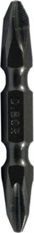 Бита для заворачивания D.BOR MAGNETIC PH2хPZ2 60 мм намагниченные двухстор. [D12-DMAP2Z2060010]