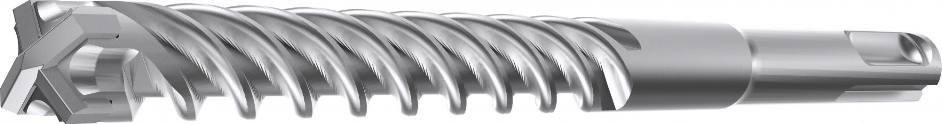 Бур SDS-plus Heller 4power, 14х200х250 мм по бетону [TD29150]