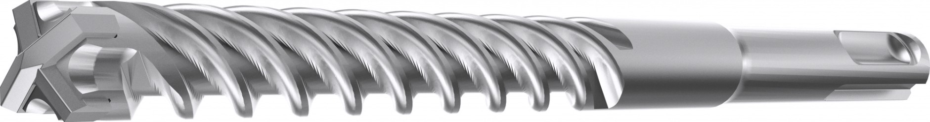 Бур SDS-plus Heller 4power, 14х400х450 мм по бетону [TD29152]