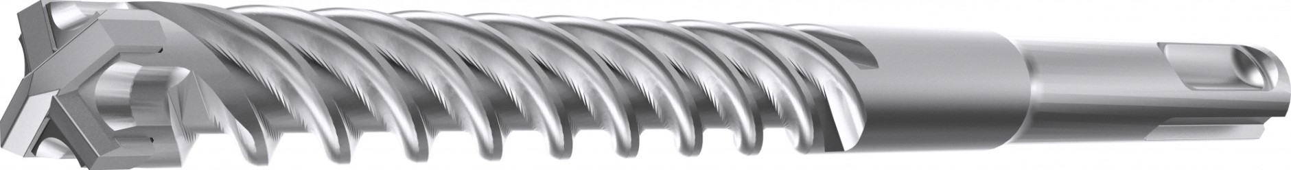 Бур SDS-plus Heller 4power, 16х150х210 мм по бетону [TD29154]