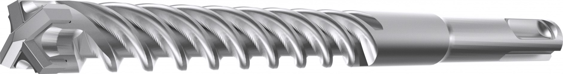 Бур SDS-plus Heller 4power, 16х200х250 мм по бетону [TD29155]