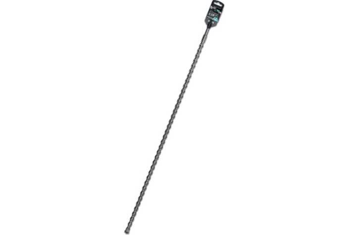 Бур SDS-plus METALLICA Optima 16х800/750 мм по бетону напайка с центром, 2 спирали [904664]