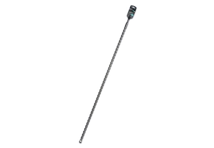 Бур SDS-plus METALLICA Optima 18х1000/950 мм по бетону напайка с центром, 2 спирали [904763]