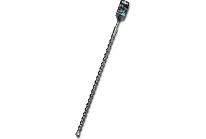 Бур SDS-plus METALLICA Optima 20х600/550 мм по бетону напайка с центром, 2 спирали [904831]