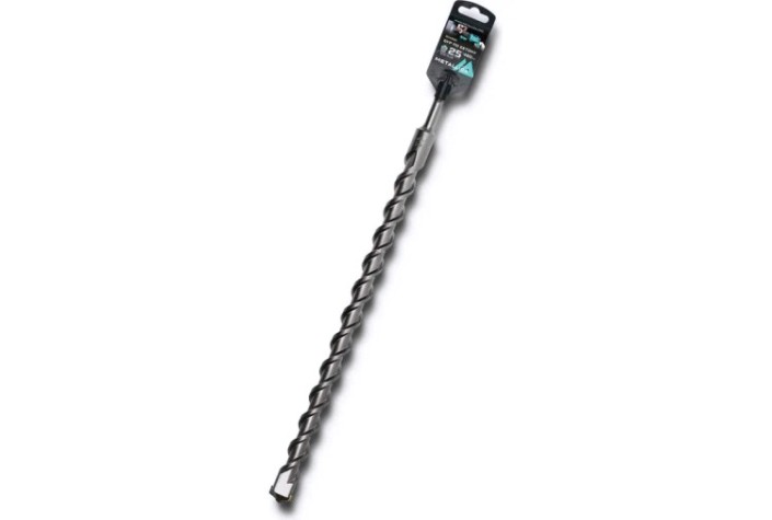 Бур SDS-plus METALLICA Optima 25х460/400 мм по бетону напайка с центром, 2 спирали [904992]