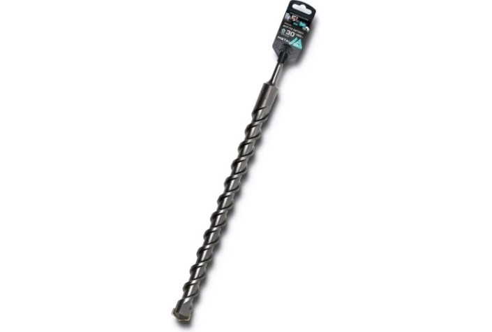 Бур SDS-plus METALLICA Optima 30х460/400 мм по бетону напайка с центром, 2 спирали [905135]