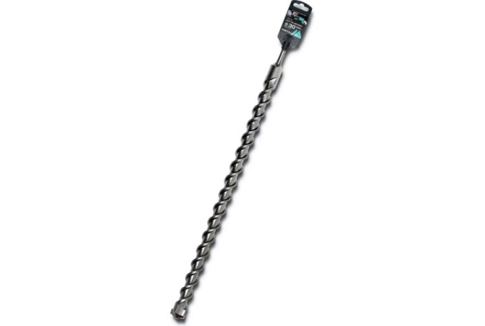 Бур SDS-plus METALLICA Optima 30х600/550 мм по бетону напайка с центром, 2 спирали [905142]