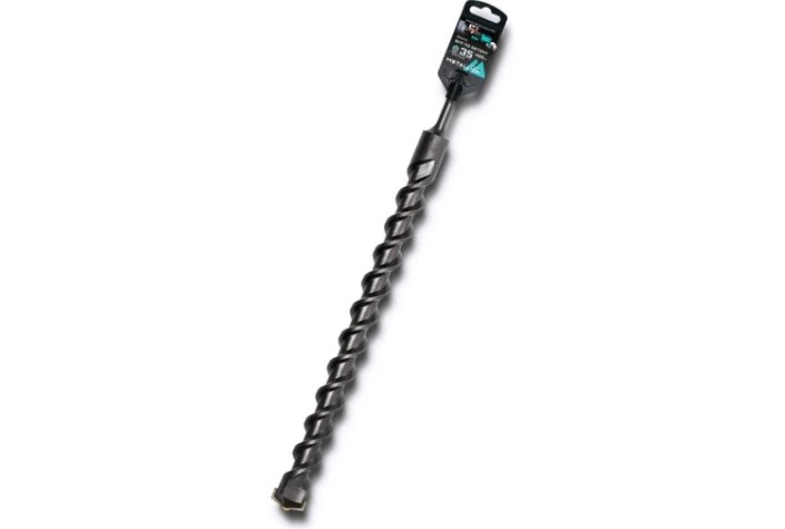 Бур SDS-plus METALLICA Optima 35х460/400 мм по бетону напайка с центром, 2 спирали [905241]