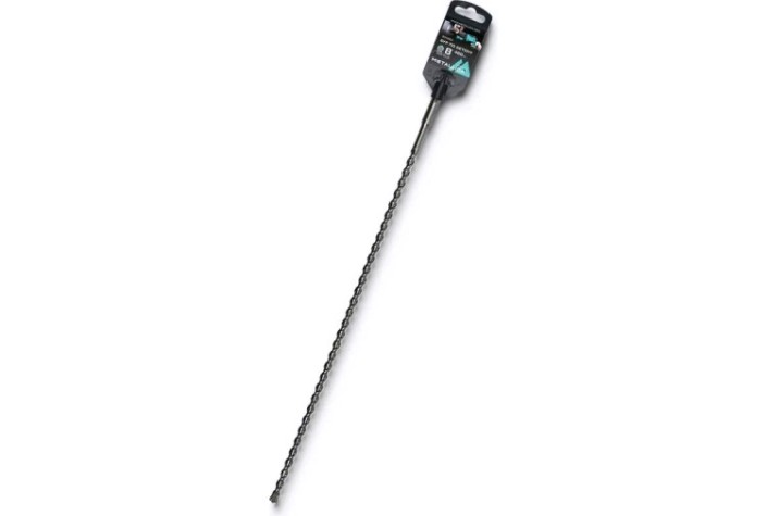 Бур SDS-plus METALLICA Optima 8х460/400 мм по бетону напайка с центром, 2 спирали [904251]