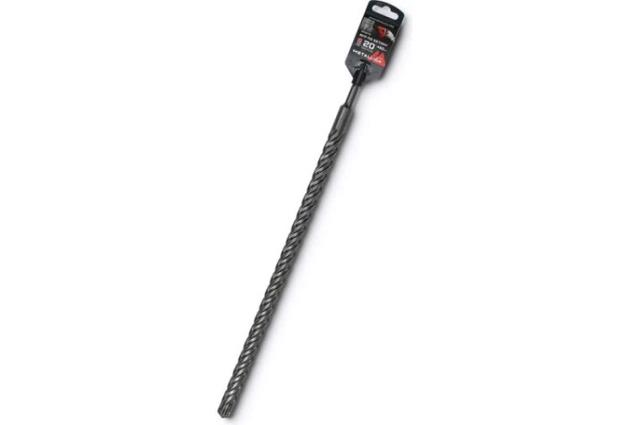 Бур SDS-plus METALLICA Ultra 20х460/400 мм по бетону Х-напайка, 4 спирали [905678]