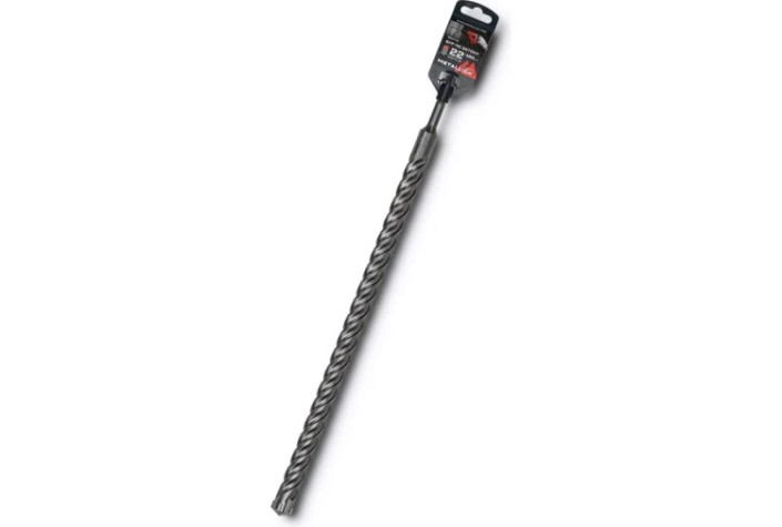 Бур SDS-plus METALLICA Ultra 22х460/400 мм по бетону Х-напайка, 4 спирали [905715]