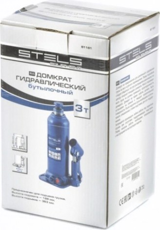 Домкрат бутылочный STELS 3 тонны (235-445 мм) 51161 [51161]