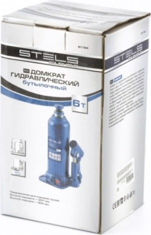 Домкрат бутылочный STELS 6 тонн (207-404 мм) 51164 [51164]