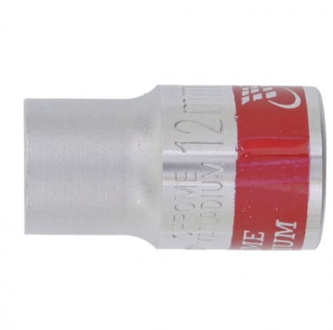 Головка двенадцатигранная с посадкой 1/2" MATRIX 13684 12 мм, CrV