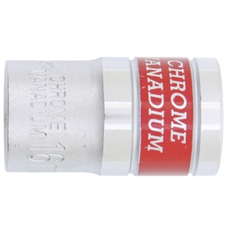 Головка шестигранная с посадкой 1/2" MATRIX 13116 16 мм, CrV