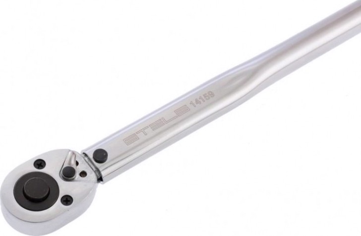 Ключ динамометрический STELS 28-210 нм, 1/2", crv, хромир., быстрый сброс// [14159]