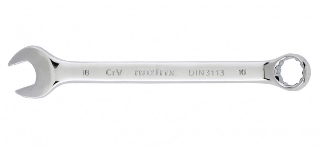 Ключ комбинированный MATRIX 15160 16 мм, CrV