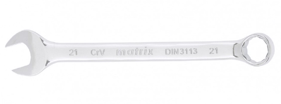 Ключ комбинированный MATRIX 15165 21 мм, CrV