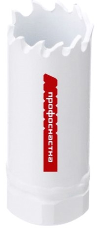 Коронка биметаллическая Профоснастка №008 крупн. зуб D=21/38 мм HSSE M42 1/80 [80101008]