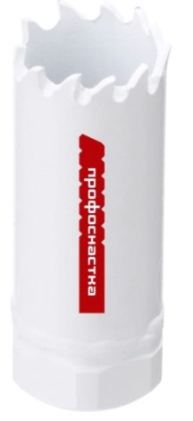 Коронка биметаллическая Профоснастка №314 мелк. зуб D=27/38 мм HSSE M42 1/42 [80102014]