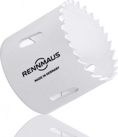 Коронка биметаллическая RENNMAUS 111 мм крупный зуб RMG111 по дереву и металлу bi-metall hss [4111760001]