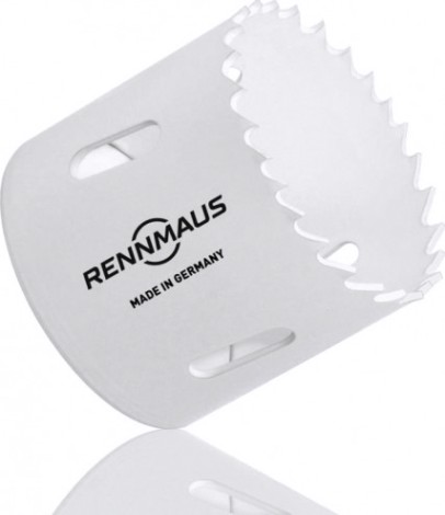 Коронка биметаллическая RENNMAUS 127 мм крупный зуб RMG127 по дереву и металлу bi-metall hss [4127760001]