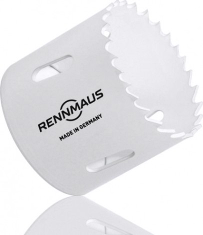 Коронка биметаллическая RENNMAUS 152 мм крупный зуб RMG152 по дереву и металлу bi-metall hss [4152760001]