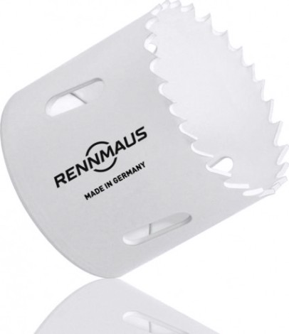 Коронка биметаллическая RENNMAUS 20 мм крупный зуб RMG020 по дереву и металлу bi-metall hss [4020760001]