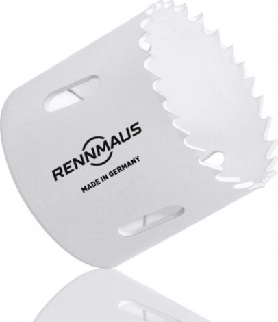 Коронка биметаллическая RENNMAUS 21 мм крупный зуб RMG021 по дереву и металлу bi-metall hss [4021760001]