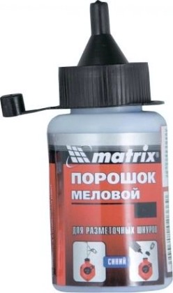 Мел для отбивки MATRIX 84860 115 гр., синий