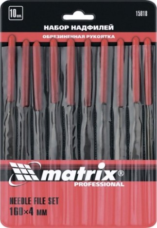 Набор надфилей MATRIX 10 предметов 15818 [15818]