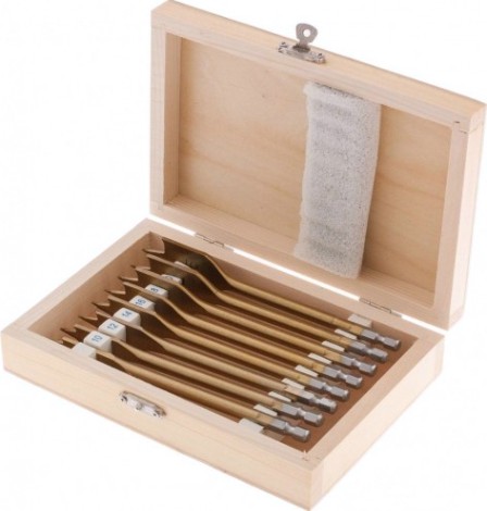 Набор перовых сверл по дереву MATRIX 10-25 х 150 мм 8 шт. [70441]