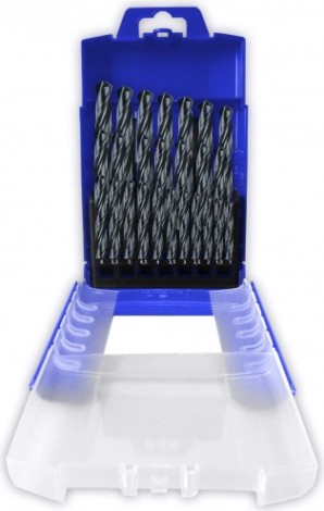 Набор сверл по металлу Heller 1,1.5,2,5,10,13 мм (25 пр.) DIN 338 [TD18371]