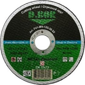 Отрезной круг по металлу D.BOR 150х3х22.2 мм A30S-BF, F41 METAL Standard [D1-F41-MS-150-30-22]