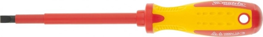 Отвертка шлицевая диэлектрическая MATRIX PROFESSIONAL 6.0 x 150 мм 12920 [12920]
