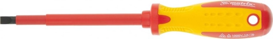 Отвертка шлицевая диэлектрическая MATRIX PROFESSIONAL 8.0 x 150 мм 12922 [12922]