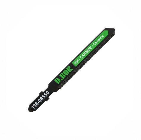 Пилки для абразивных материалов D.BOR 60/85*GRIT50 HM / CARBIDE / Ceramic по плитке (T150RIFF) (1шт) [D-136-08550-01]