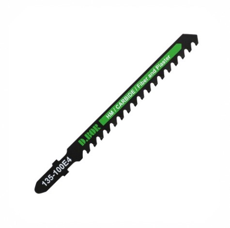 Пилки для абразивных материалов D.BOR 75/100*4 мм HM / CARBIDE / Fiber and Plaster (T141HM) (1 шт.) [D-135-100E4-01]