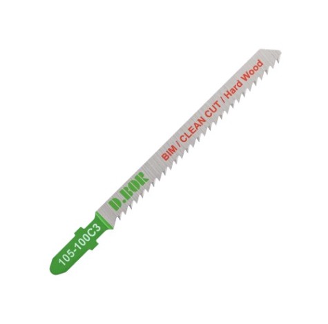 Пилки по дереву D.BOR 75/100*2,5 мм BIM / CLEAN CUT / Hard Wood (T101BF/3101-F) (2 шт.) [D-105-100C3-02]