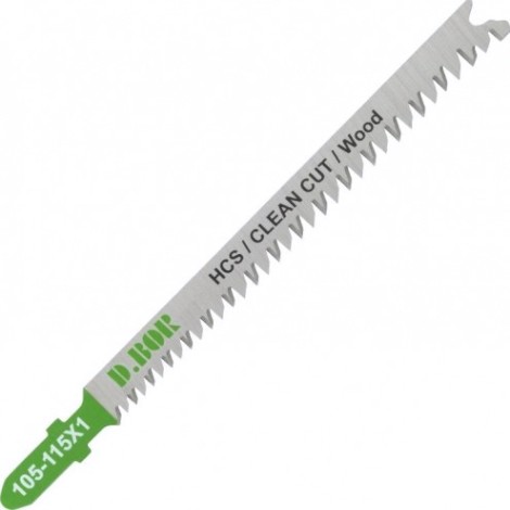 Пилки по дереву D.BOR 90/115*2-3 мм HCS / CLEAN CUT Wood (T234X/3180) (2 шт.) [D-105-115X1-02]