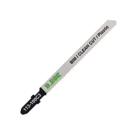 Пилки универсальные D.BOR 75/100*2 мм BIM / CLEAN CUT / Plastic (T101A/3116) (2 шт.) [D-113-100C3-02]