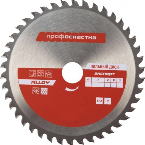 Пильный диск по алюминию Профоснастка № 440 Эксперт 250*Z60*30 TFZ (p+) al 1/25 [60303001]