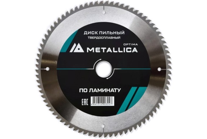Пильный диск по ламинату METALLICA Optima 300x32/30 мм 80 зубов, Т=3,0 мм [903254]