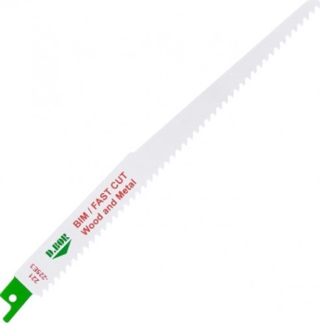 Полотна для сабельных пил D.BOR 205/225*4 мм BIM / FAST CUT / Wood and Metal универсал. (s1111df) 2 шт. [D-221-225E3-02]